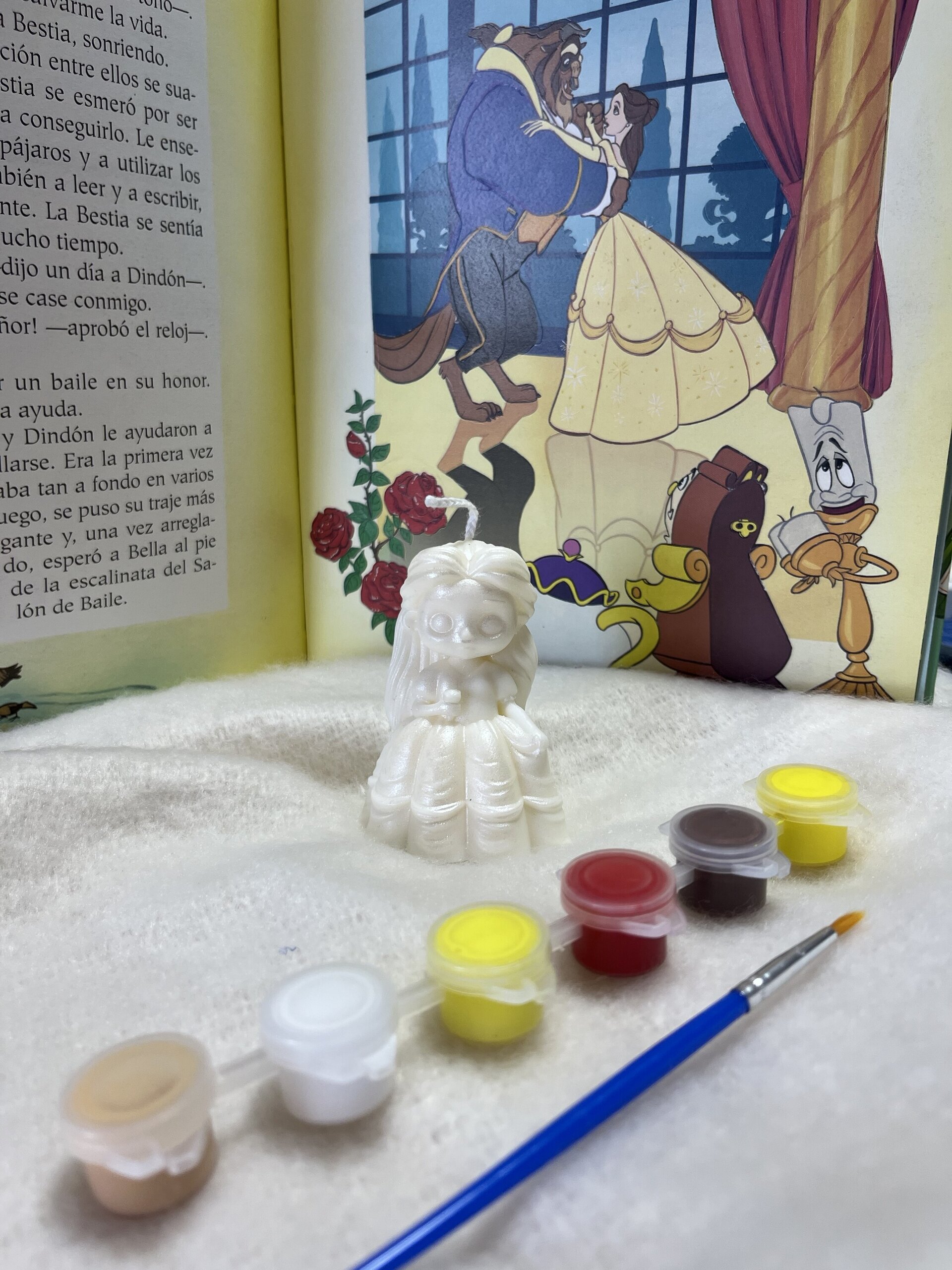 Kit princesa + pintura velas - 3