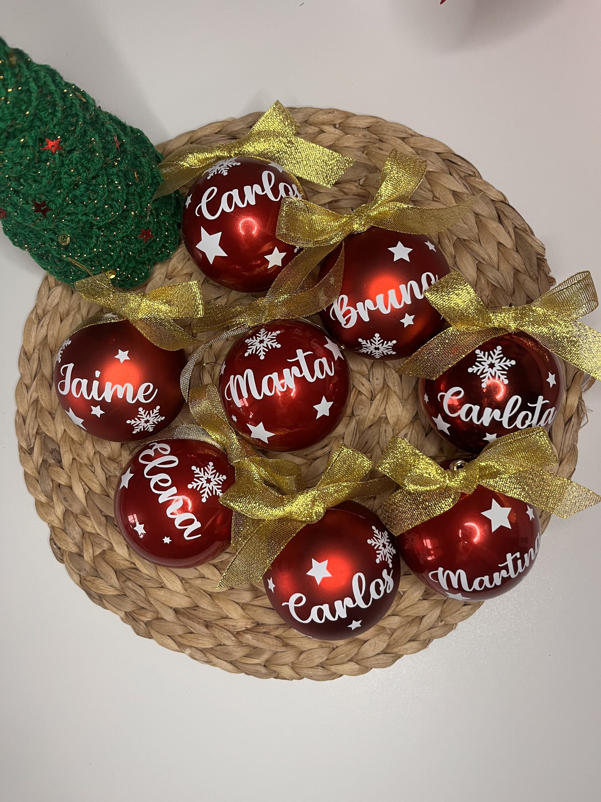 Esfera roja personalizada - 4