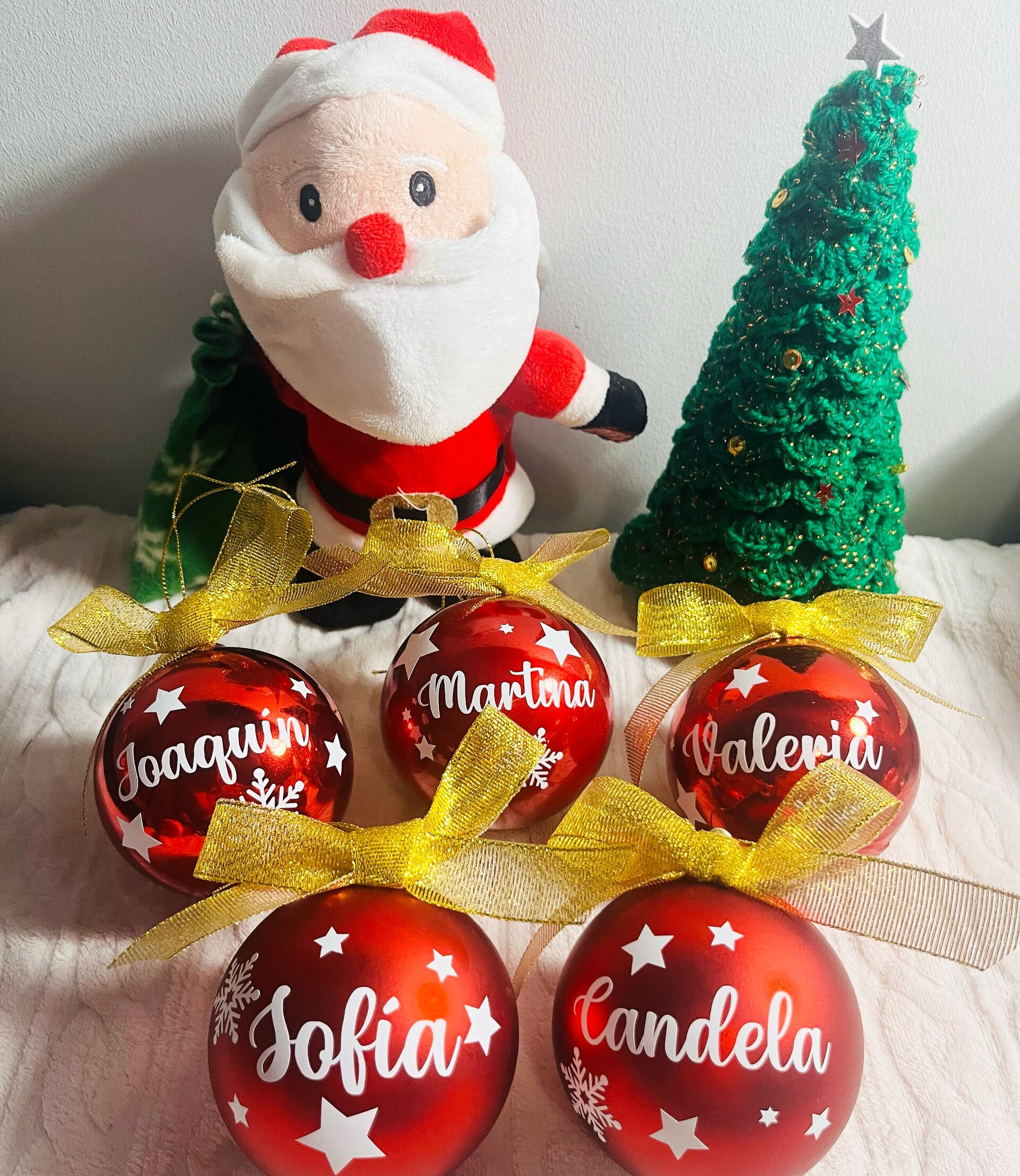 Esfera roja personalizada - 2